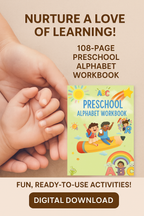 My First Alphabet Adventure – Preschool Workbook