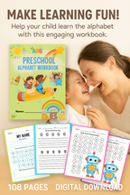 My First Alphabet Adventure – Preschool Workbook