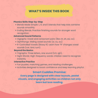 Phonics Fun Wordbook for Kids  |  Puzzle-Based Reading Adventure