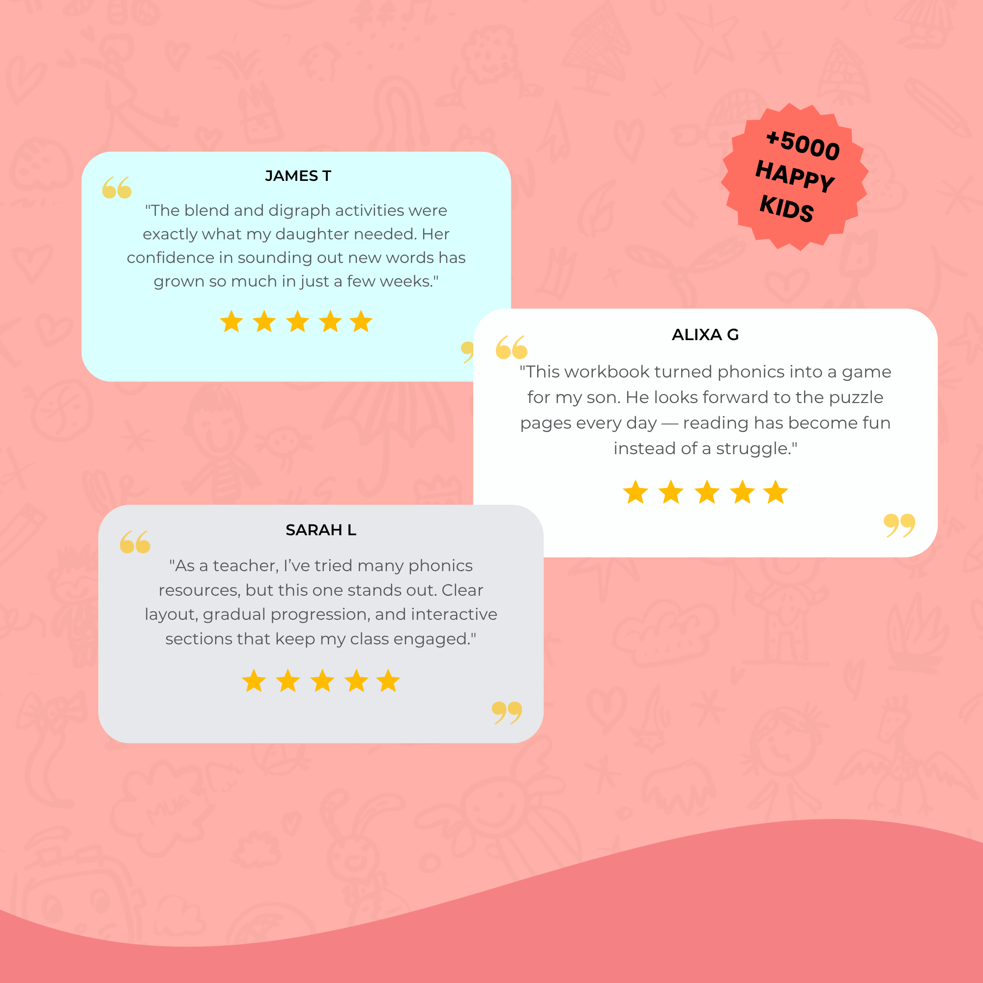 Phonics Fun Wordbook for Kids  |  Puzzle-Based Reading Adventure